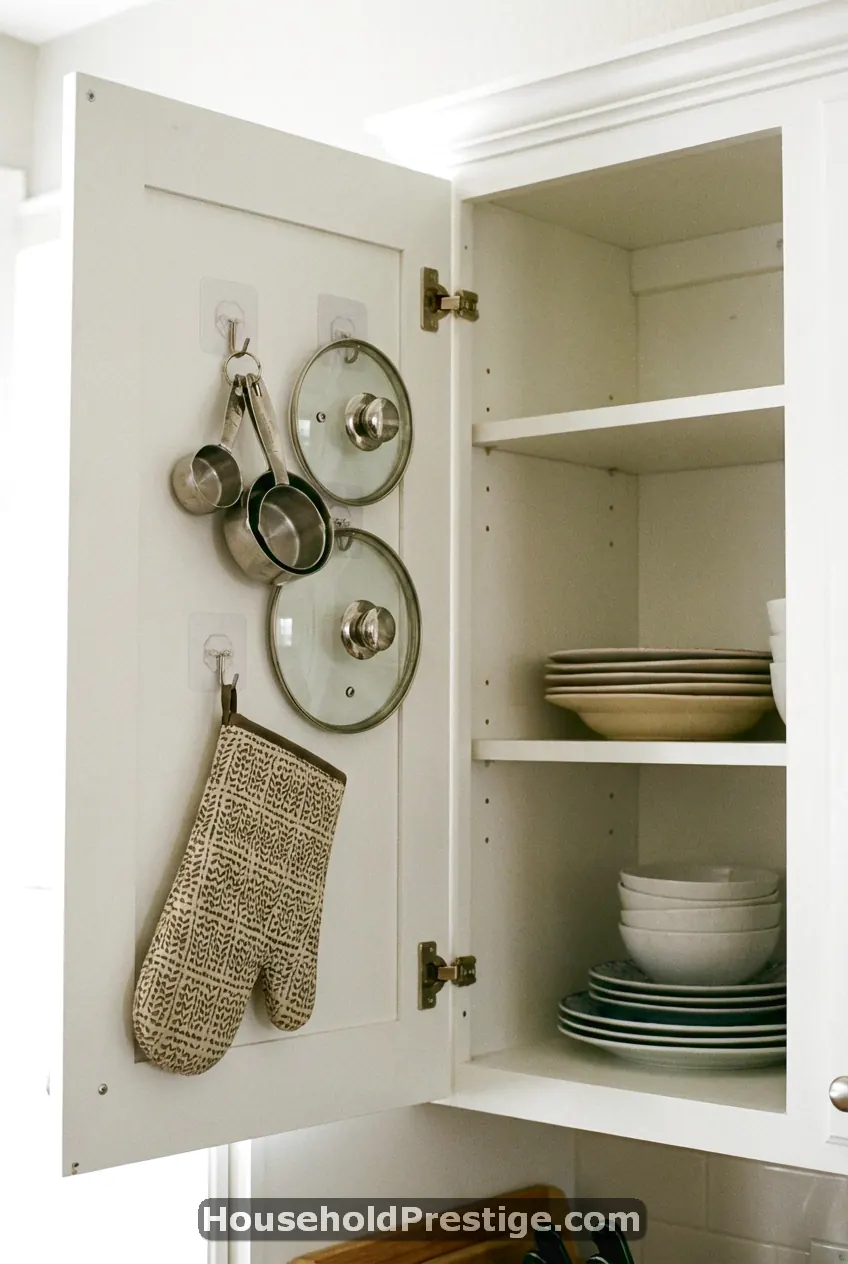 small kitchen organization