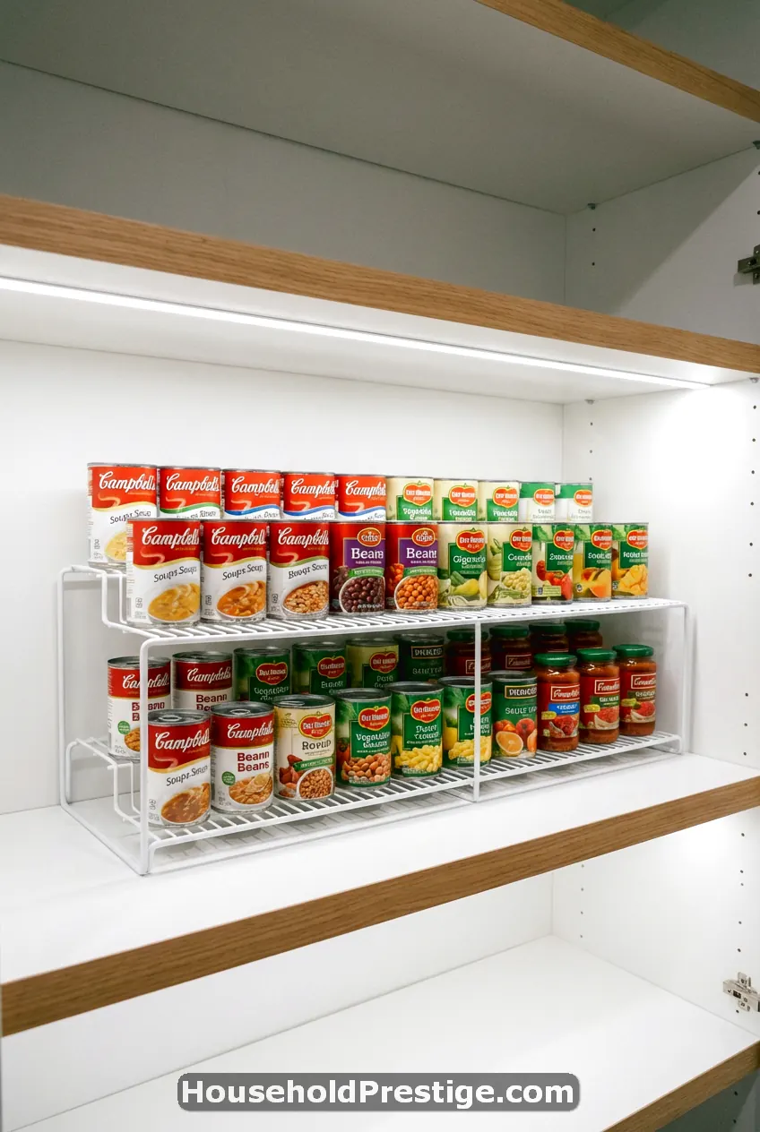 small kitchen organization