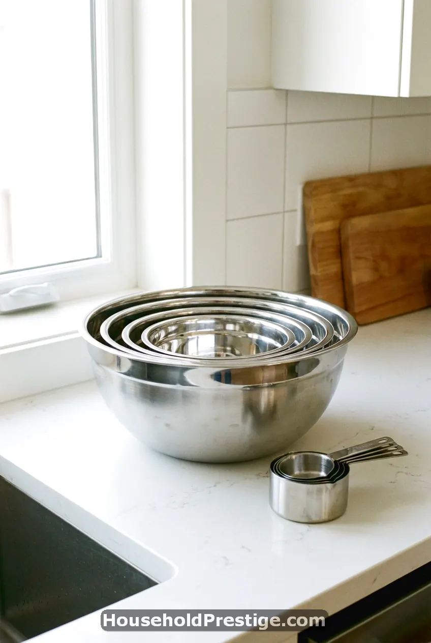 small kitchen organization