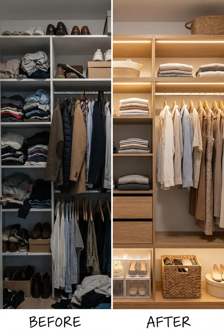 closet organization ideas