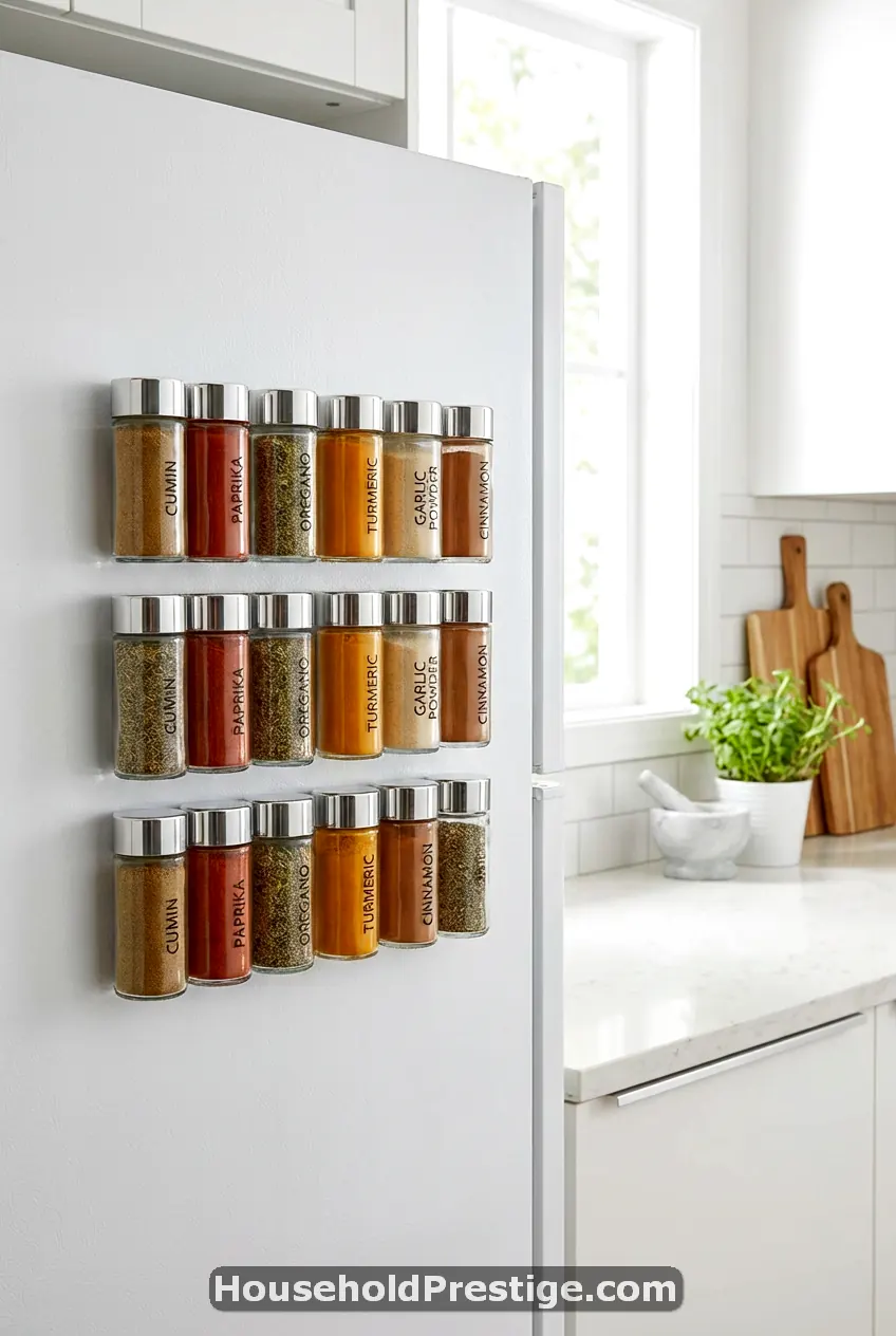 small kitchen organization