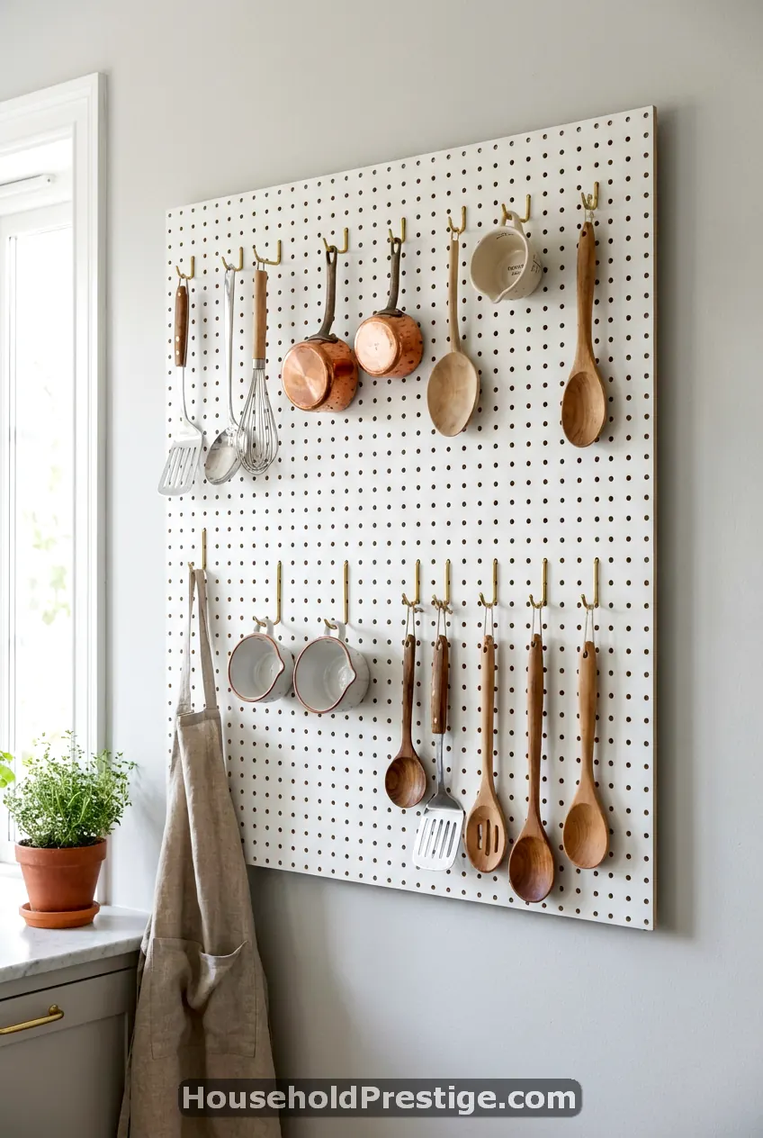 small kitchen organization