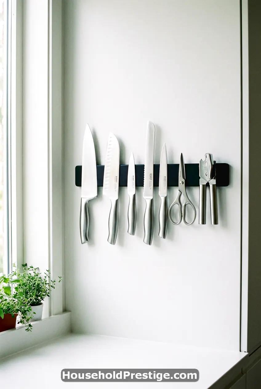 small kitchen organization