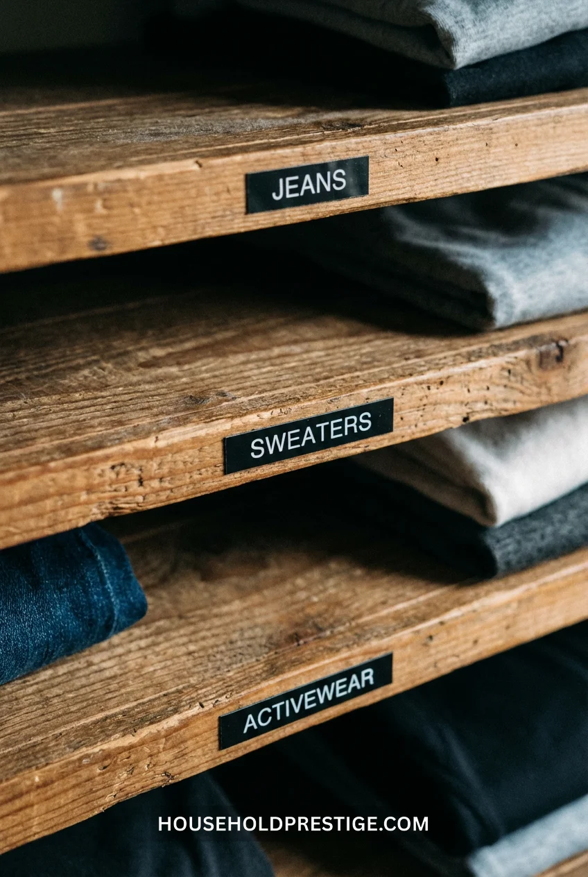 wardrobe organization ideas