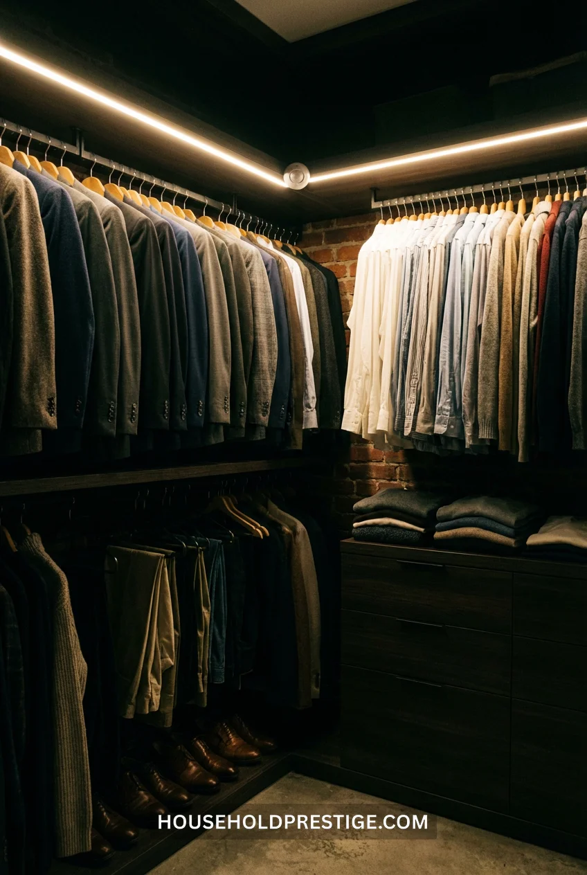 wardrobe organization ideas