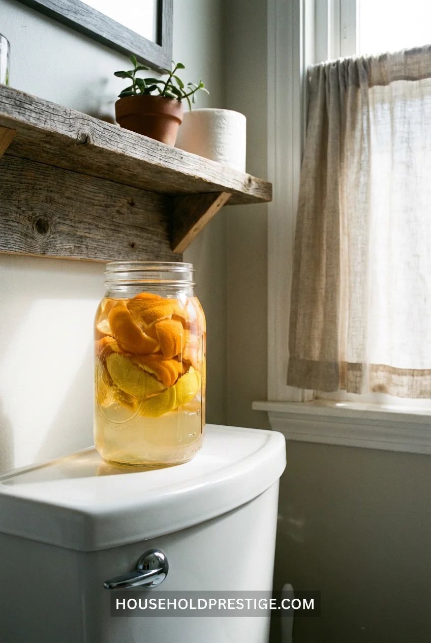 make your toilet tank smell good