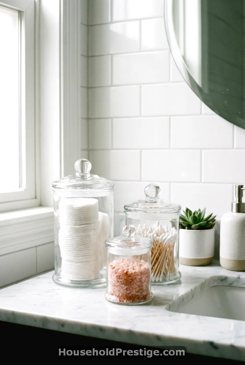 small bathroom storage