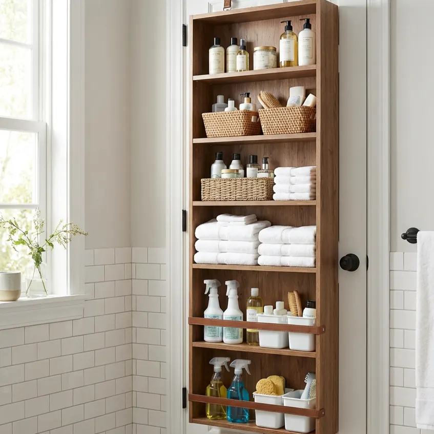 19 Clever Small Bathroom Storage Ideas That Maximize Every Inch