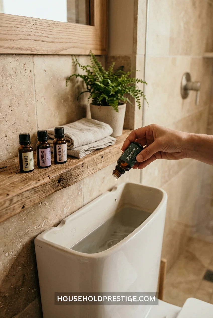 make your toilet tank smell good