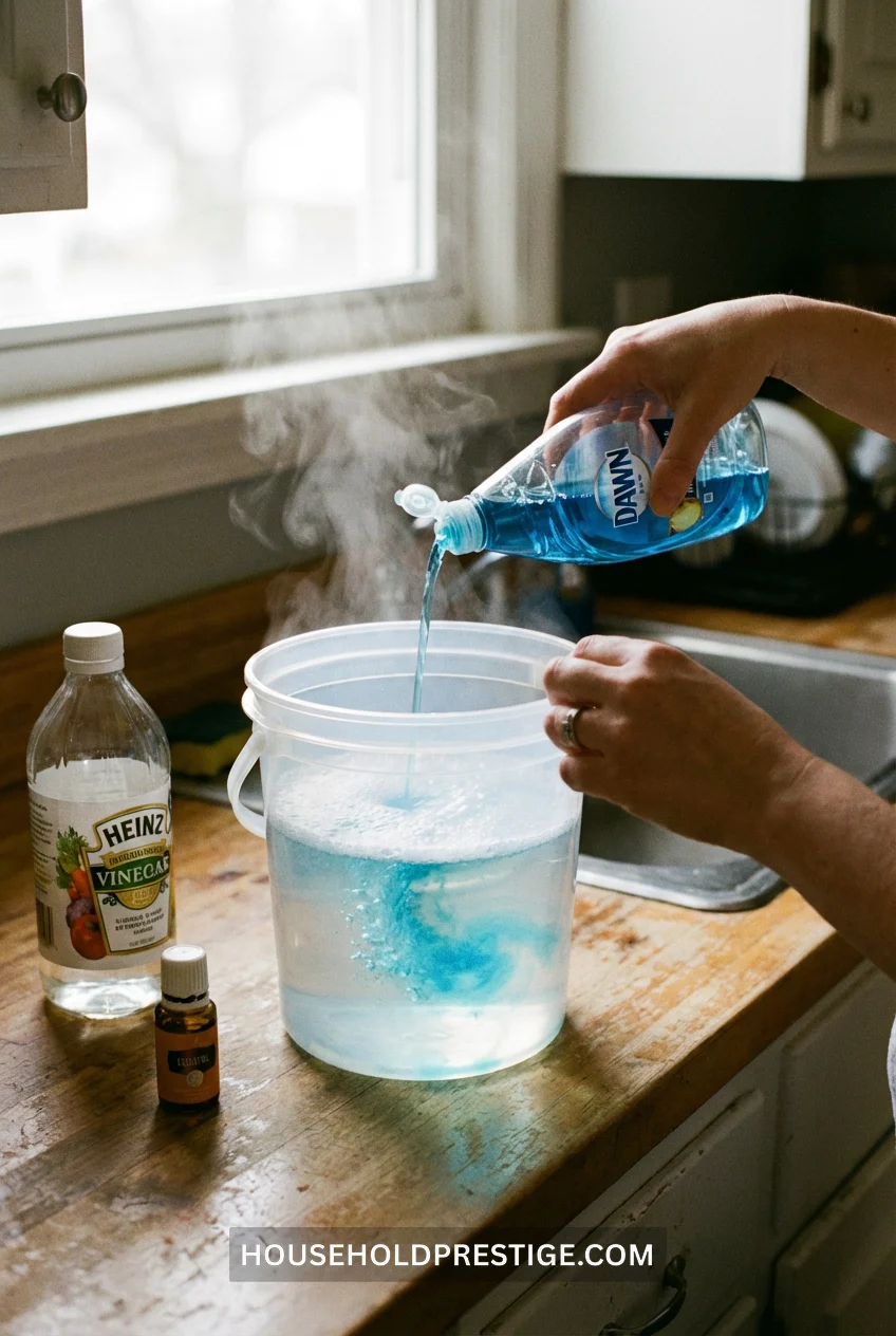 mopping floors solution