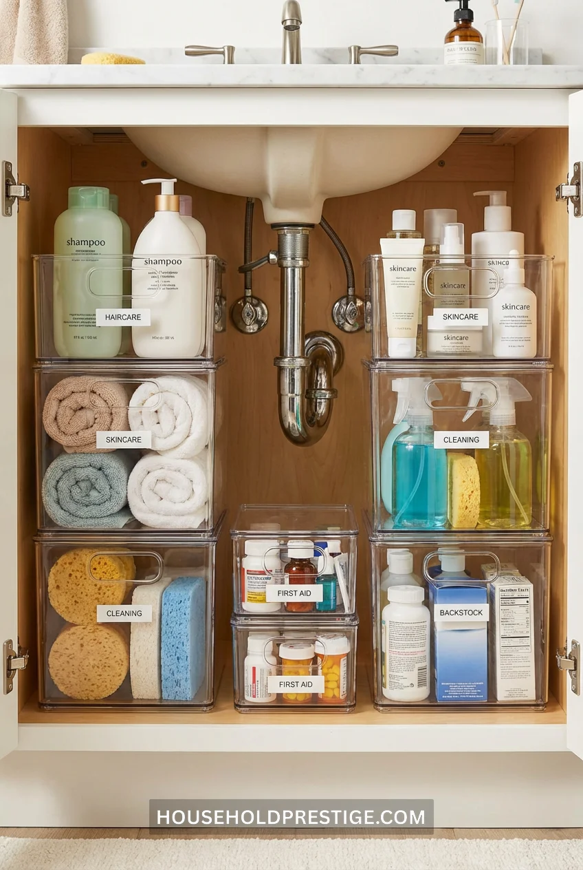 small bathroom hacks