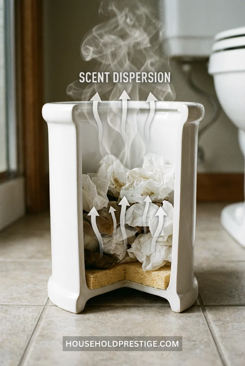 fabric softener for a fresh bathroom