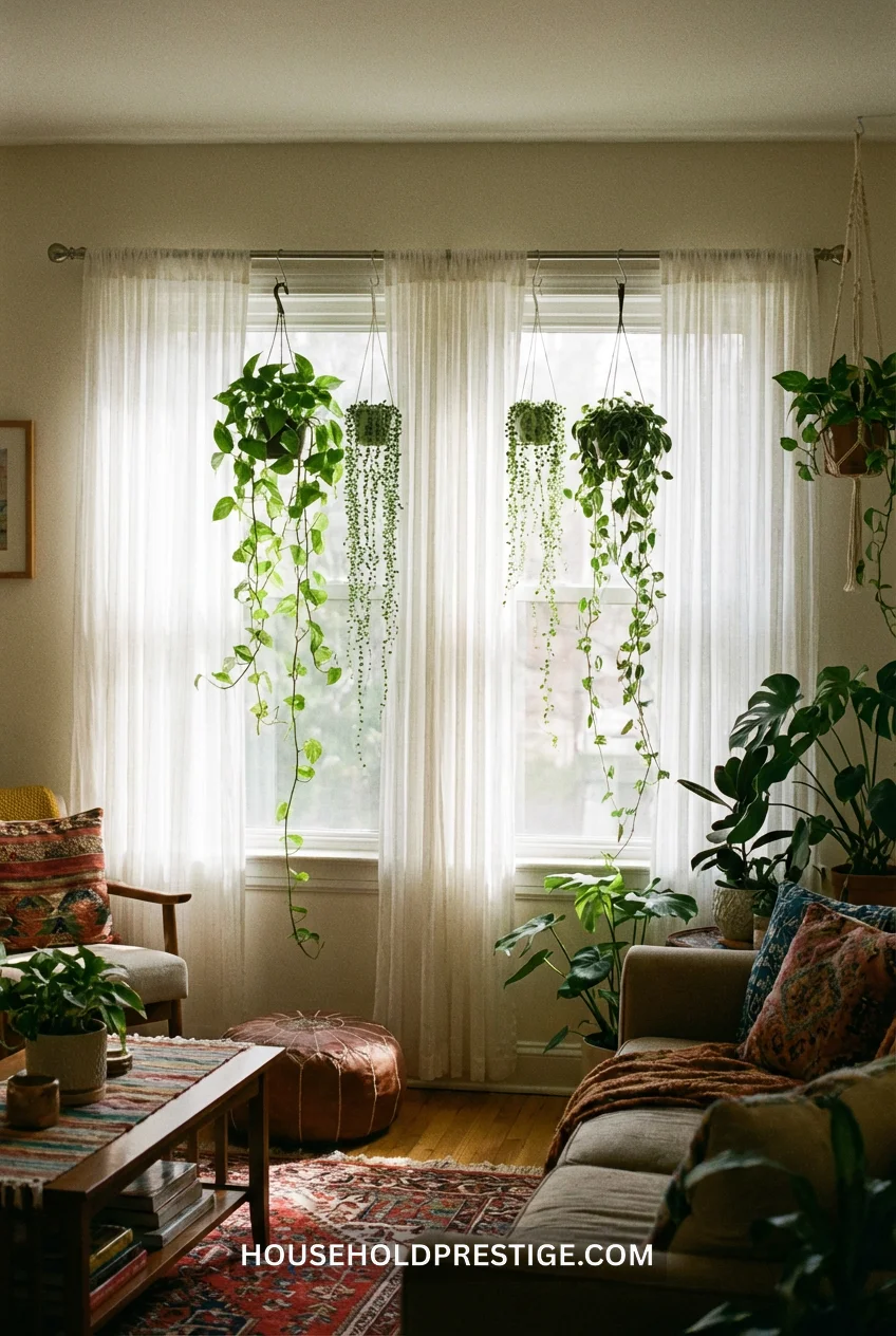 hanging plant indoor ideas