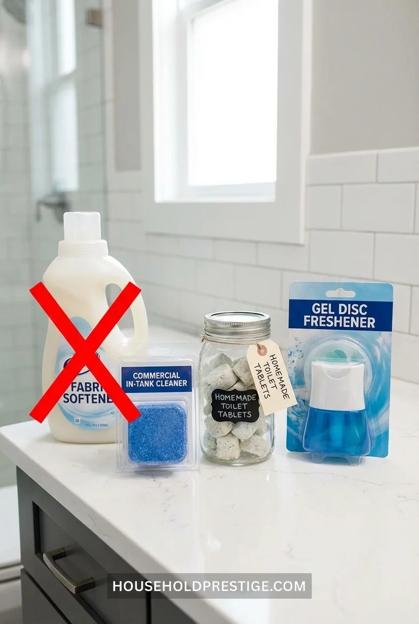 fabric softener for a fresh bathroom