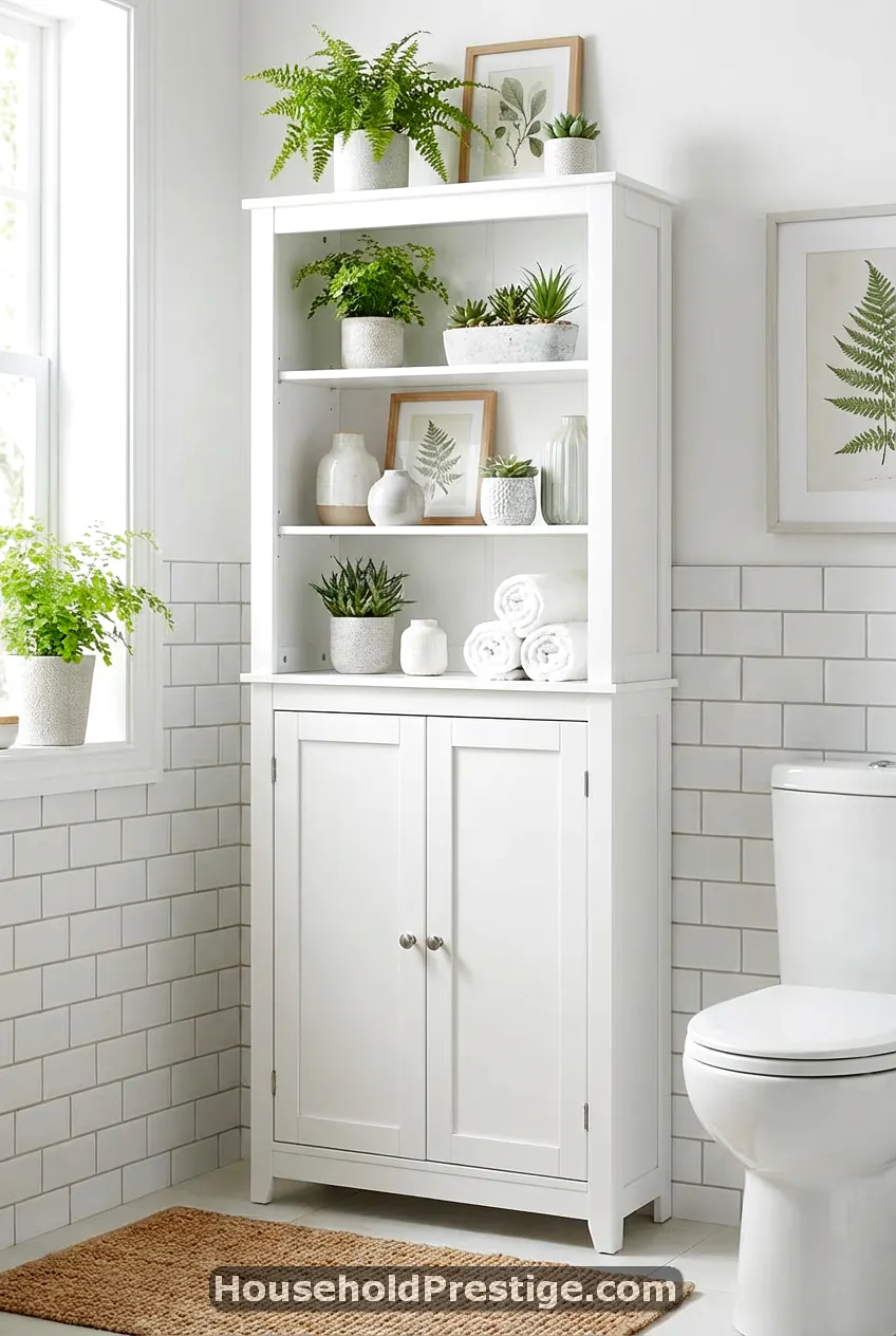 small bathroom storage