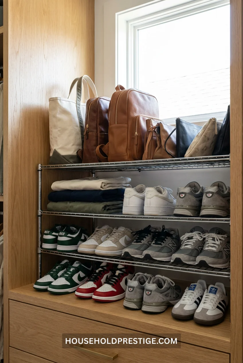 wardrobe organization ideas