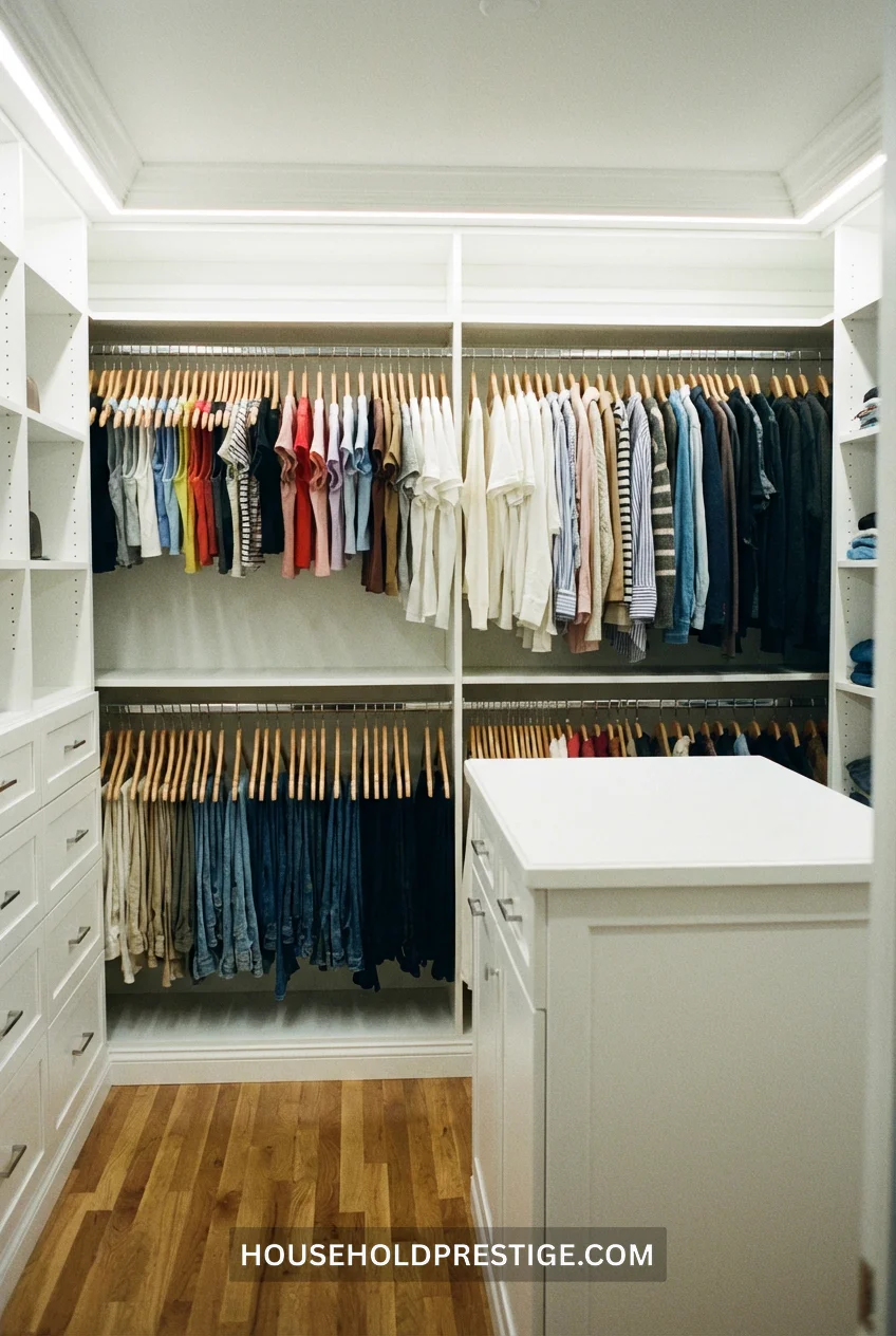 wardrobe organization ideas