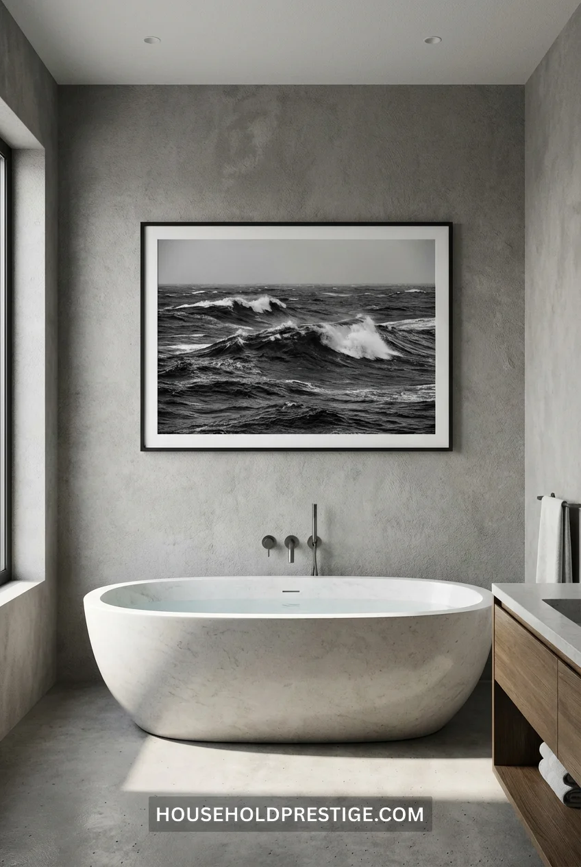 bathroom wall art ideas