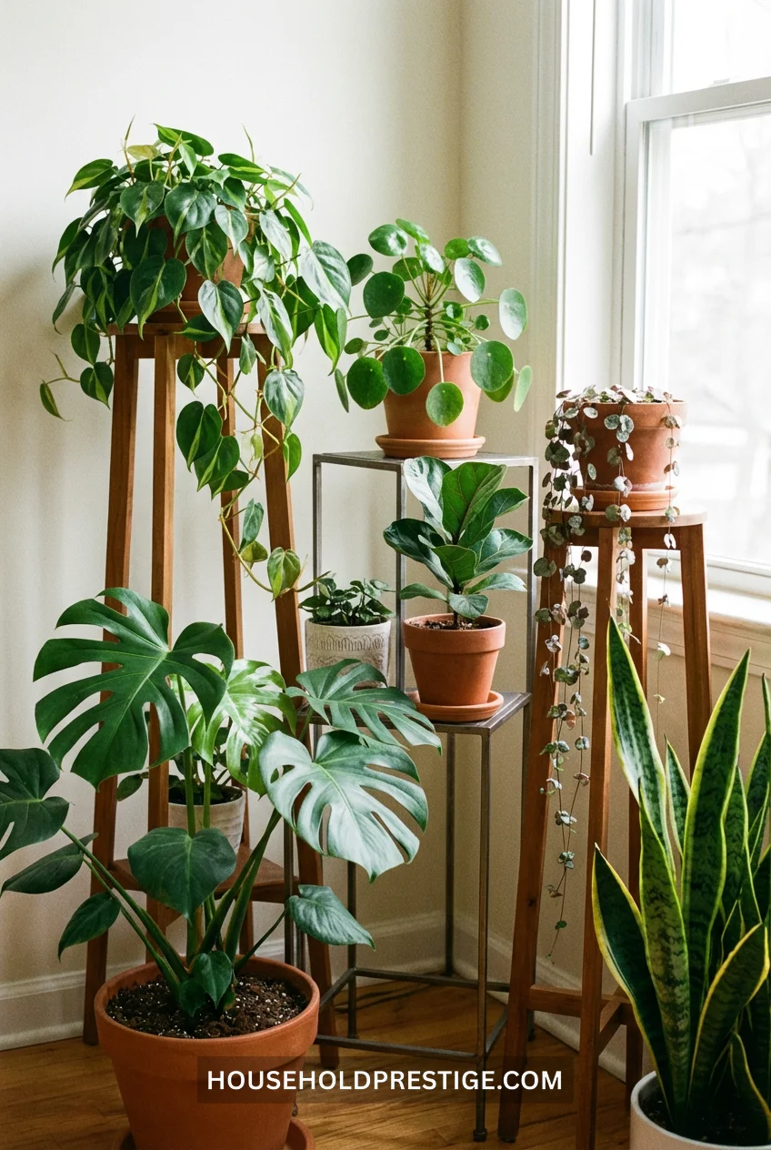 living room plant ideas