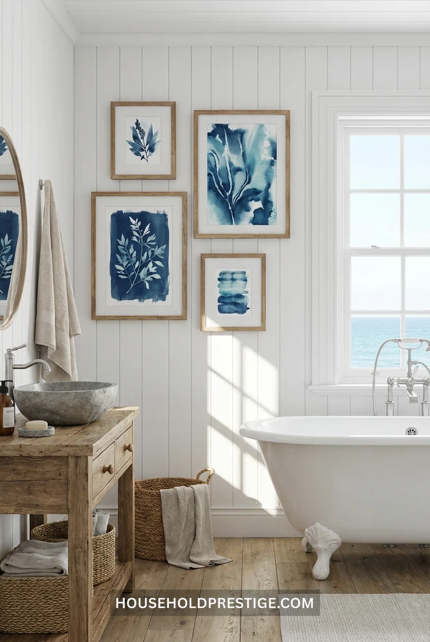 bathroom wall art ideas