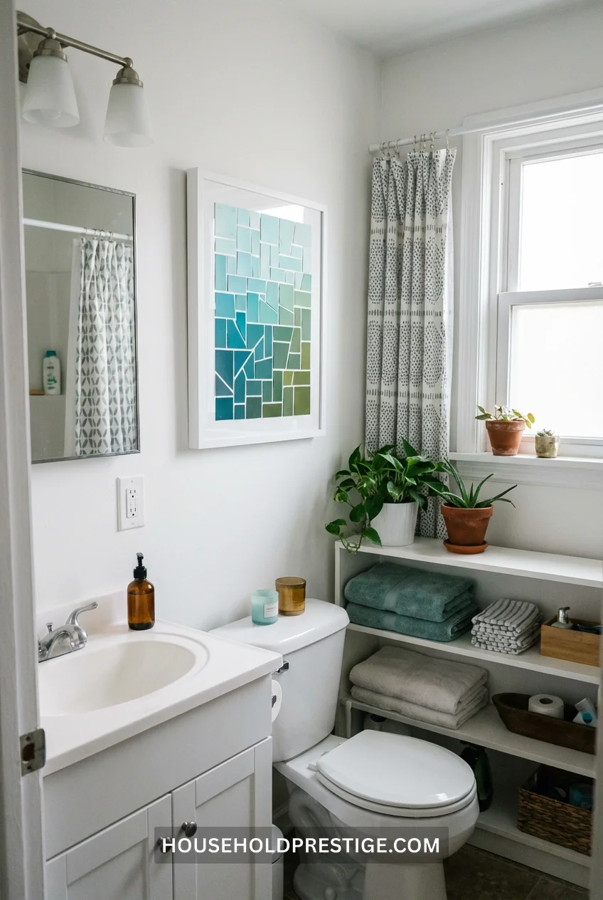 bathroom wall art ideas