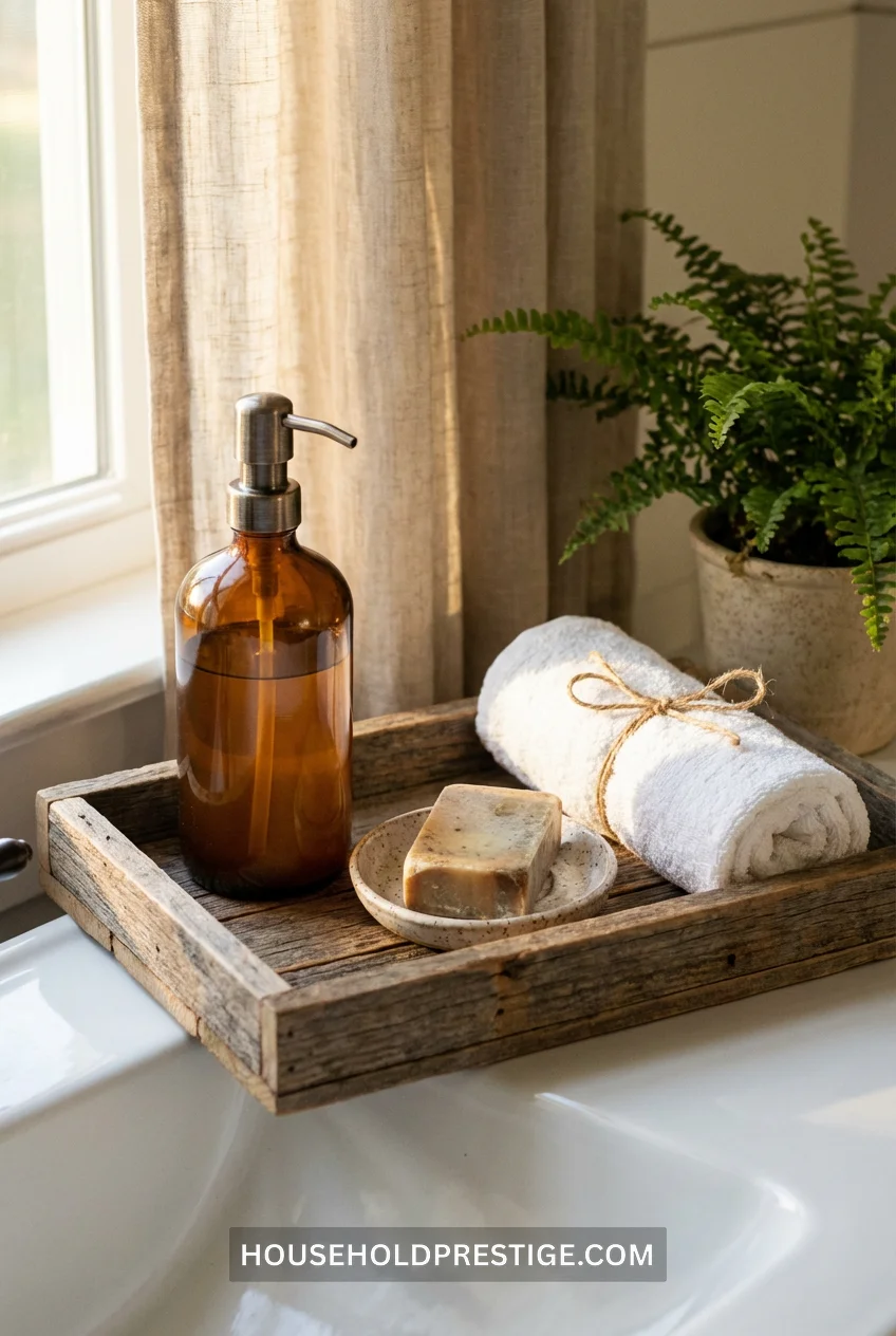 bathroom counter decor ideas