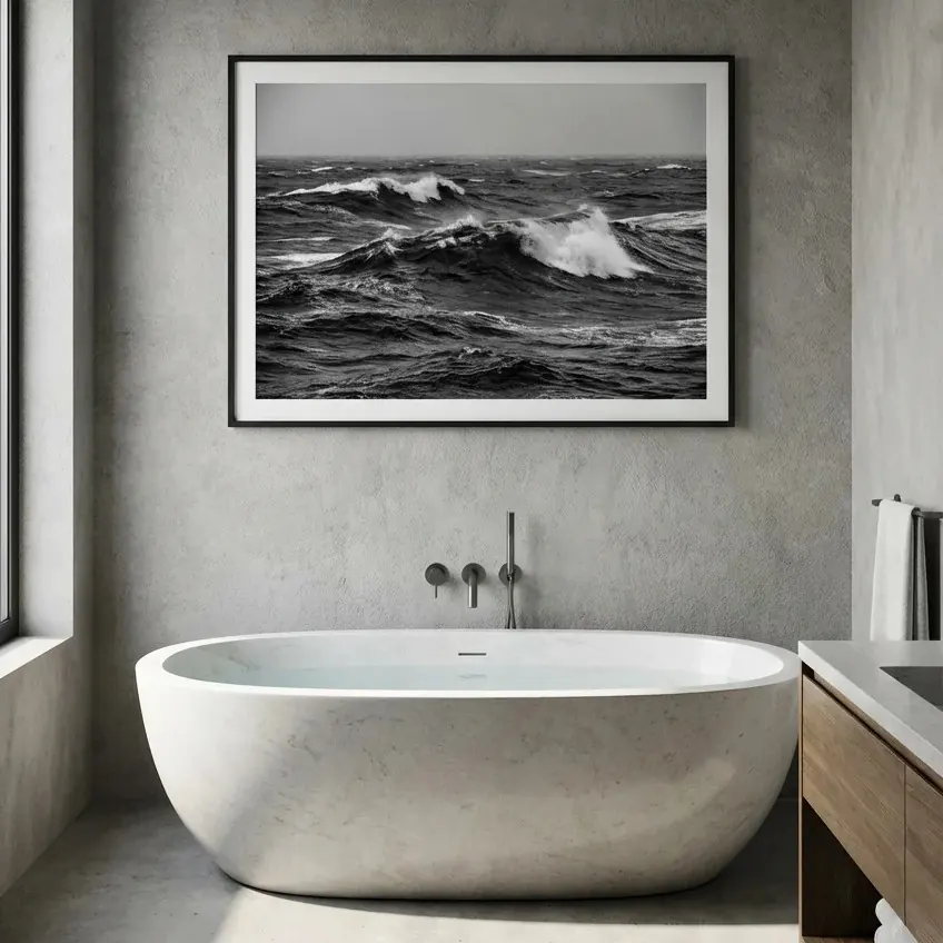 19 Clever Bathroom Wall Art Ideas That Turn Boring Walls Into Statement Spaces