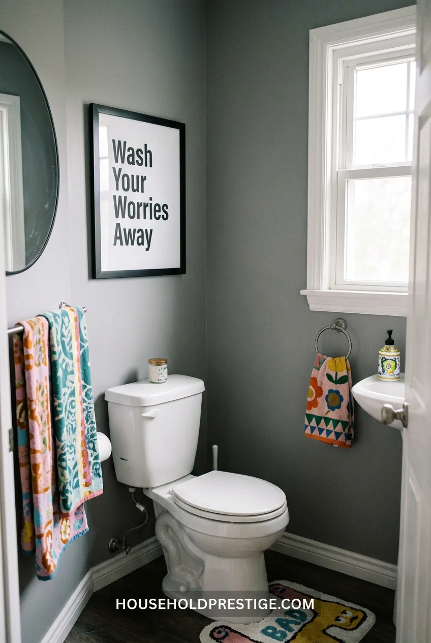 bathroom wall art ideas