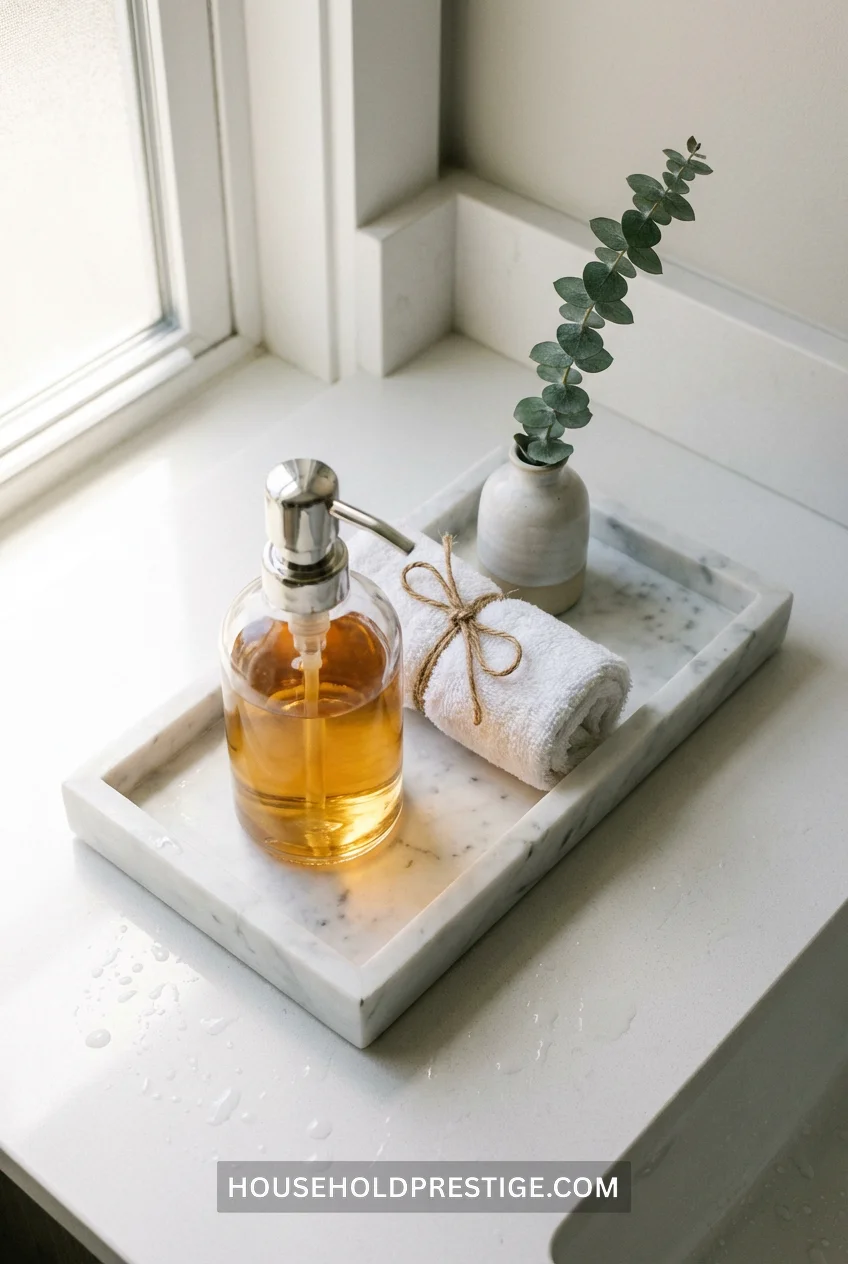 bathroom counter decor ideas