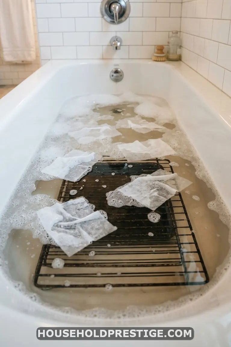 how to clean oven racks