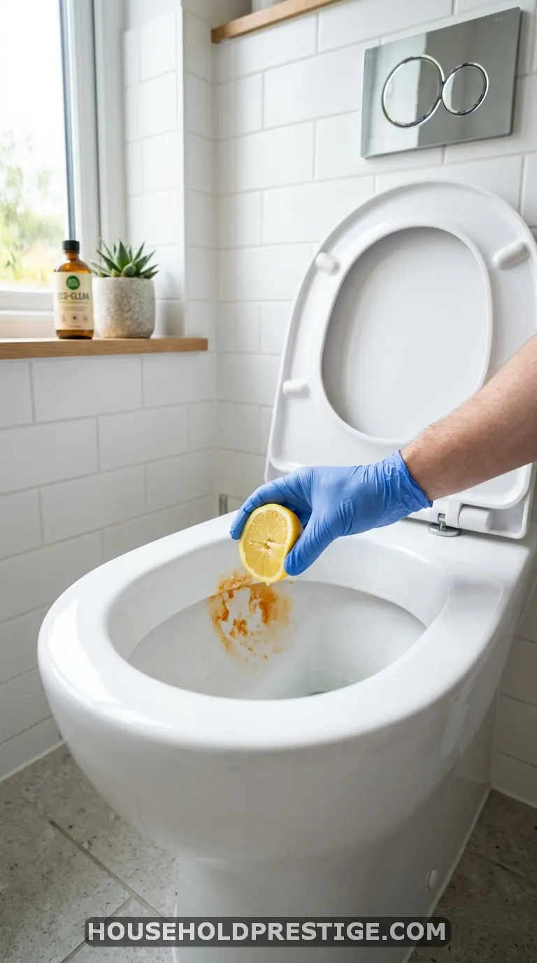 How to Clean Toilet Bowl Stains Naturally