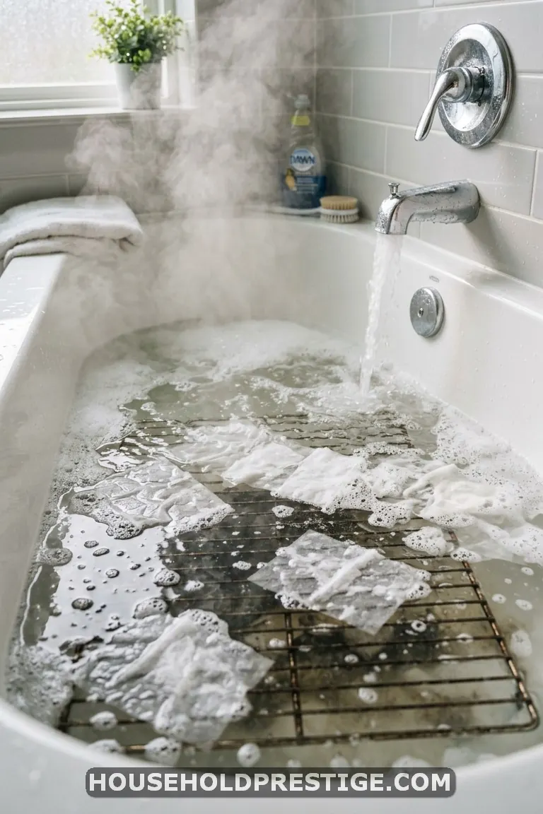 how to clean oven racks