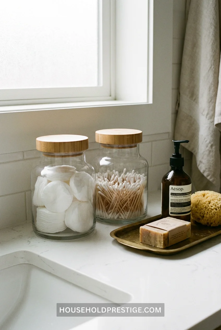bathroom counter decor ideas