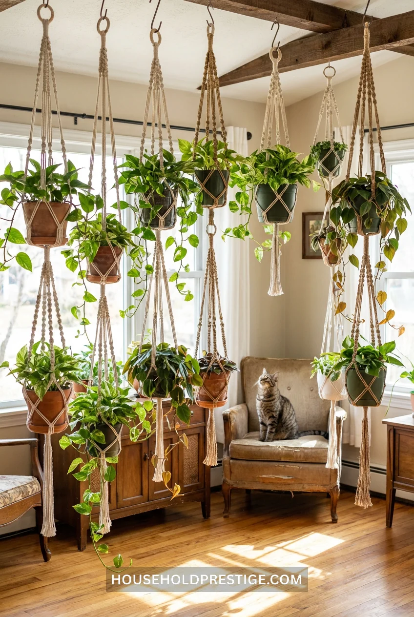living room plant ideas