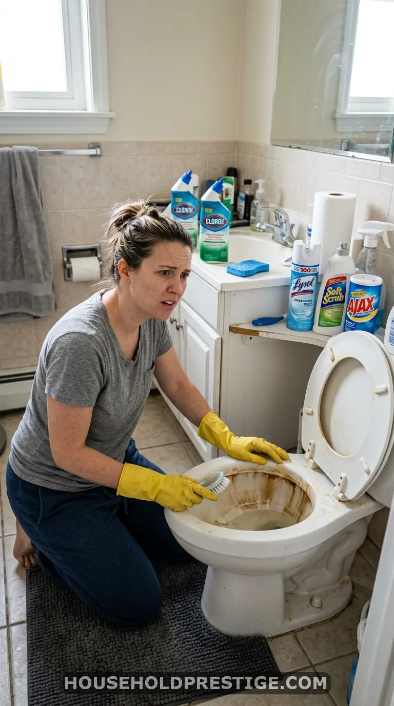 How to Clean Toilet Bowl Stains Naturally