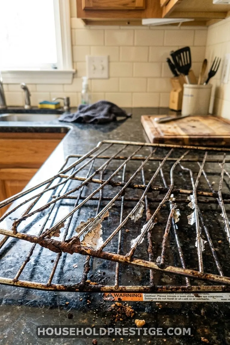 how to clean oven racks