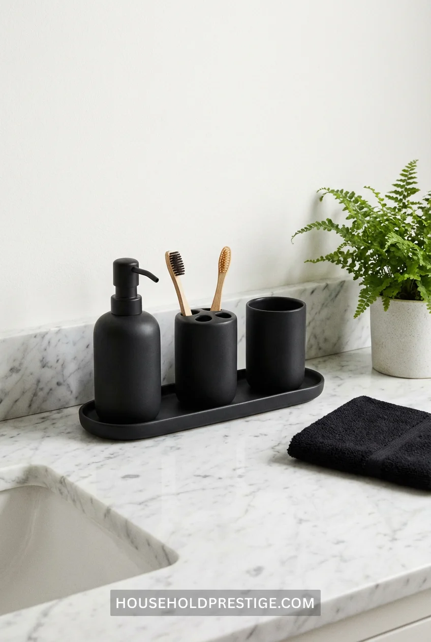 bathroom counter decor ideas