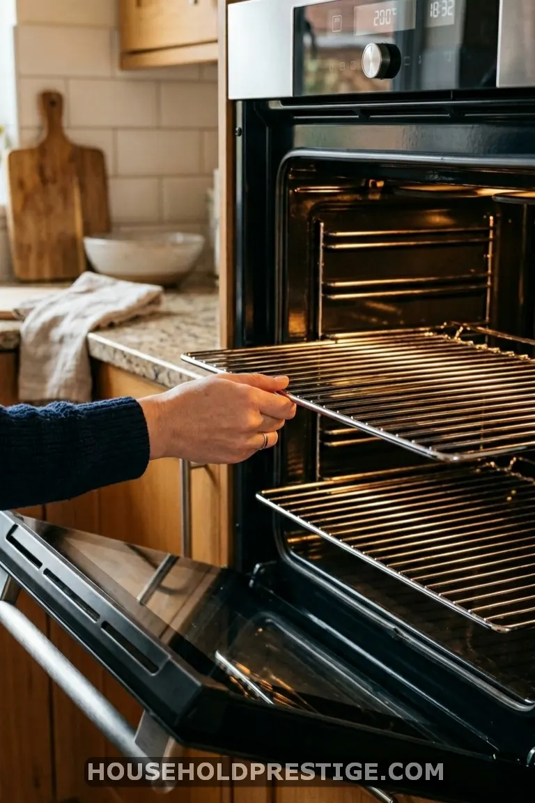 how to clean oven racks