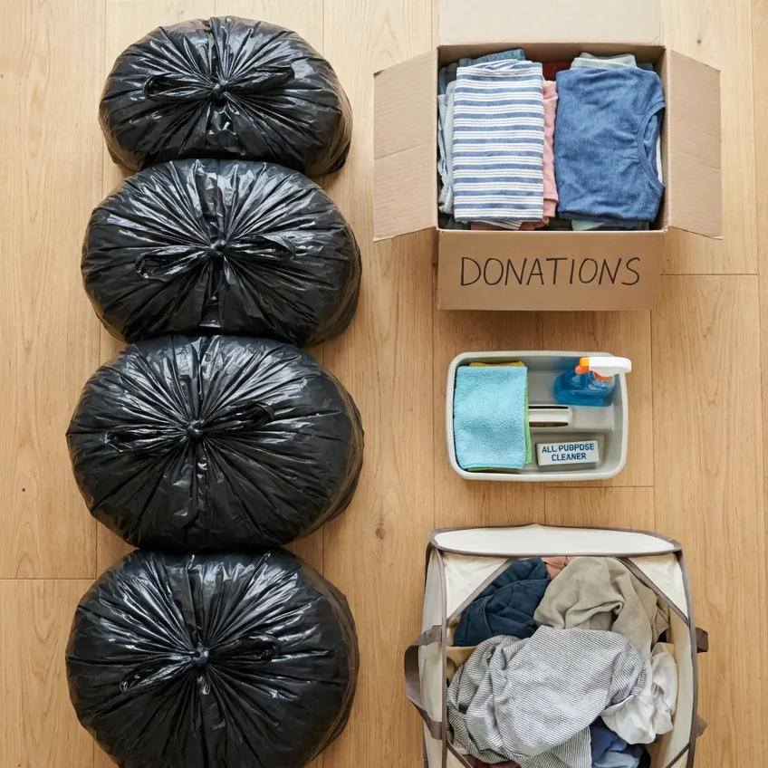 How to Declutter Your Bedroom Without the Overwhelm – A Step-by-Step Method