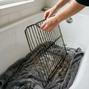 The Surprising Way to Clean Oven Racks (No Scrubbing, No Chemicals)