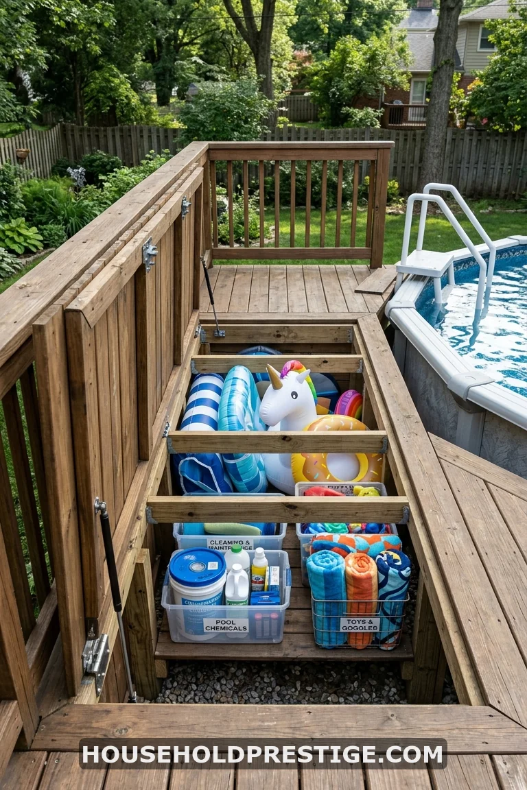 above ground pool deck ideas