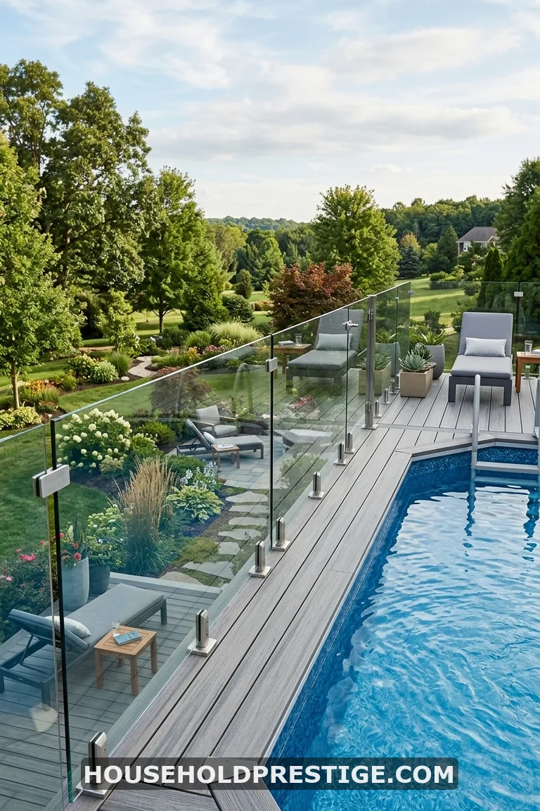 above ground pool deck ideas