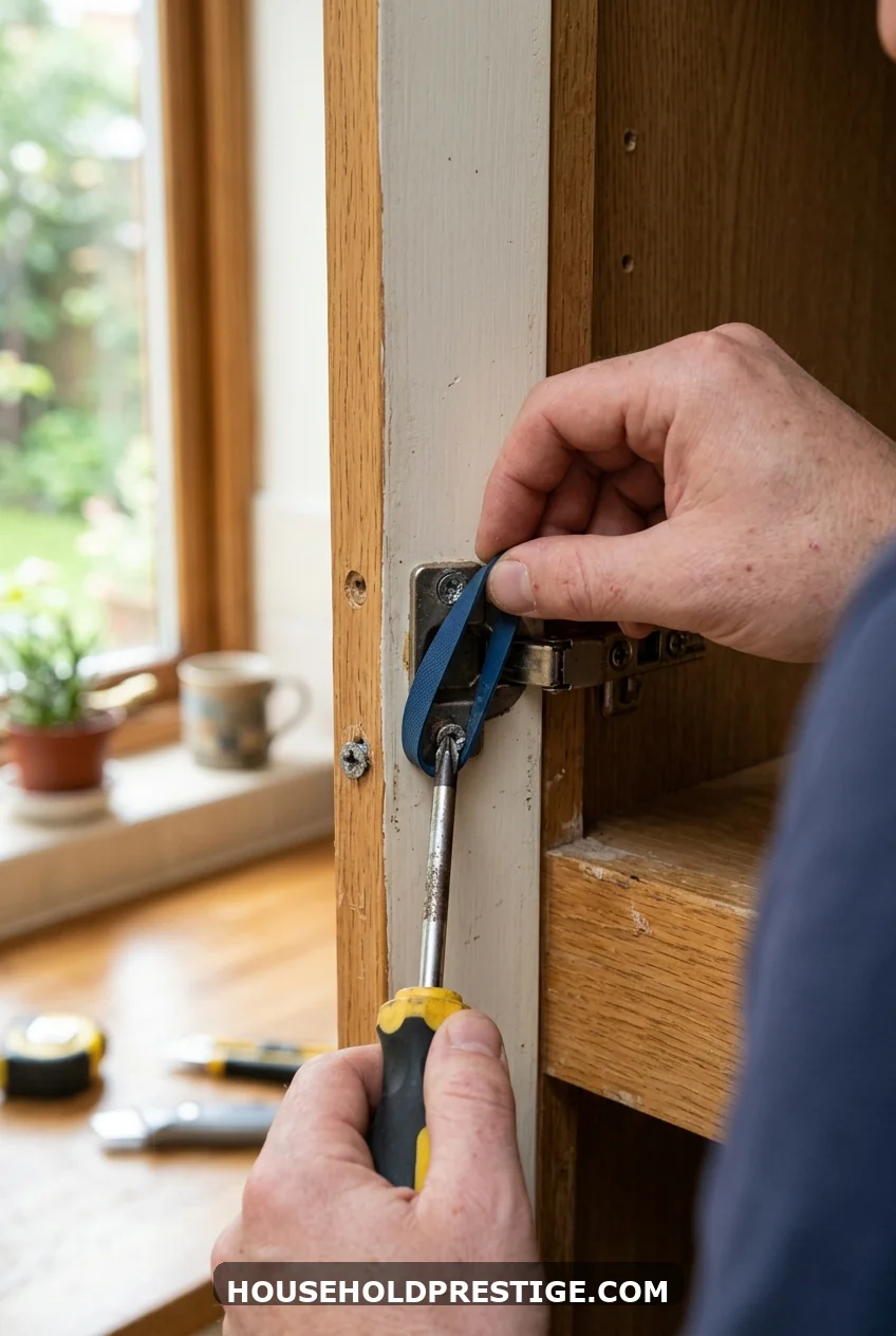 3. Rubber Band on a Stripped Screw