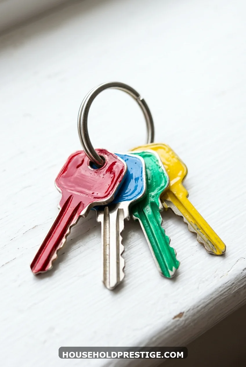 15. Nail Polish for Color-Coded Keys
