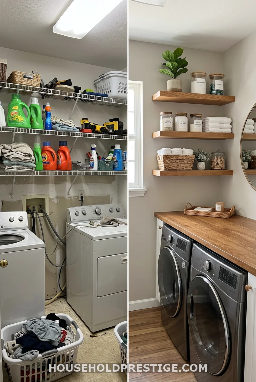 The Before/After That Changed How I Think About Laundry Rooms