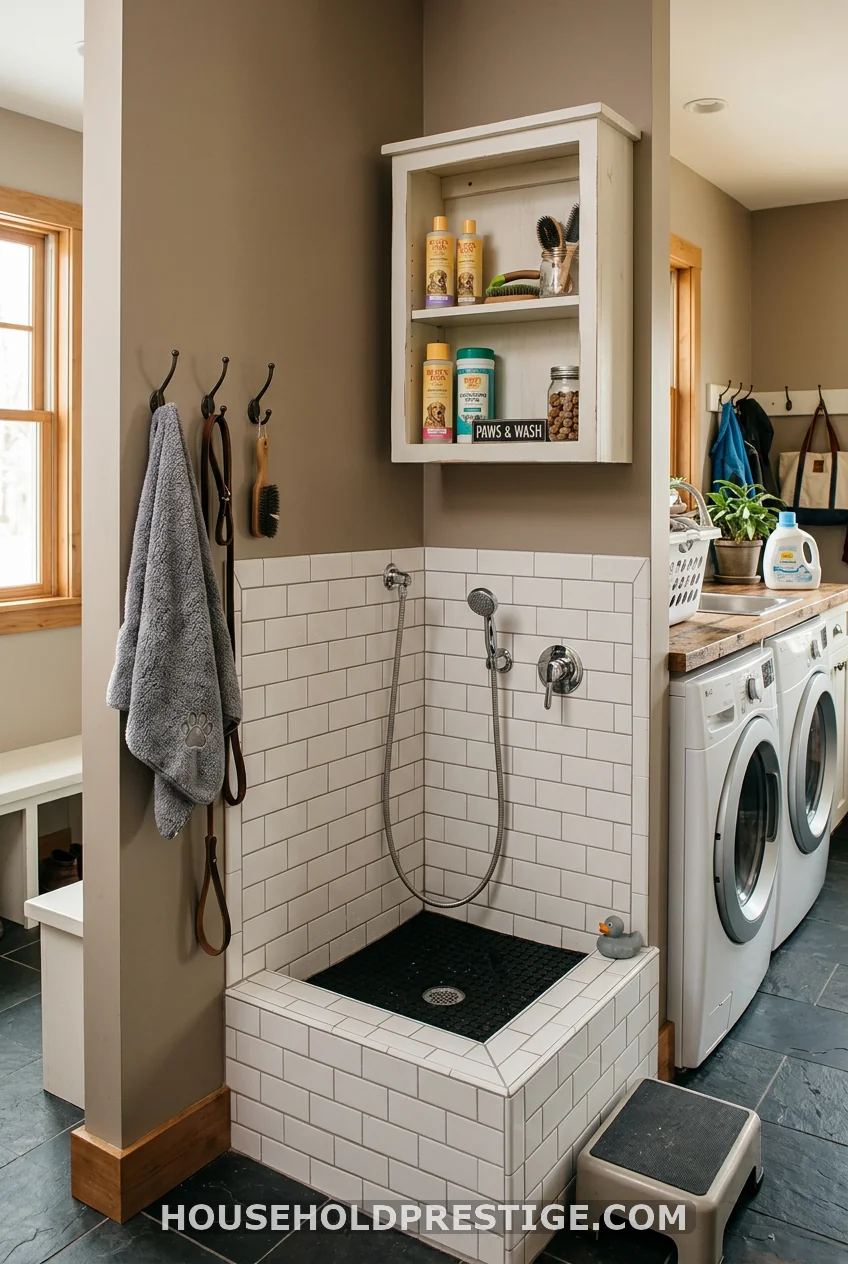 Create a Dog Wash Station in the Corner