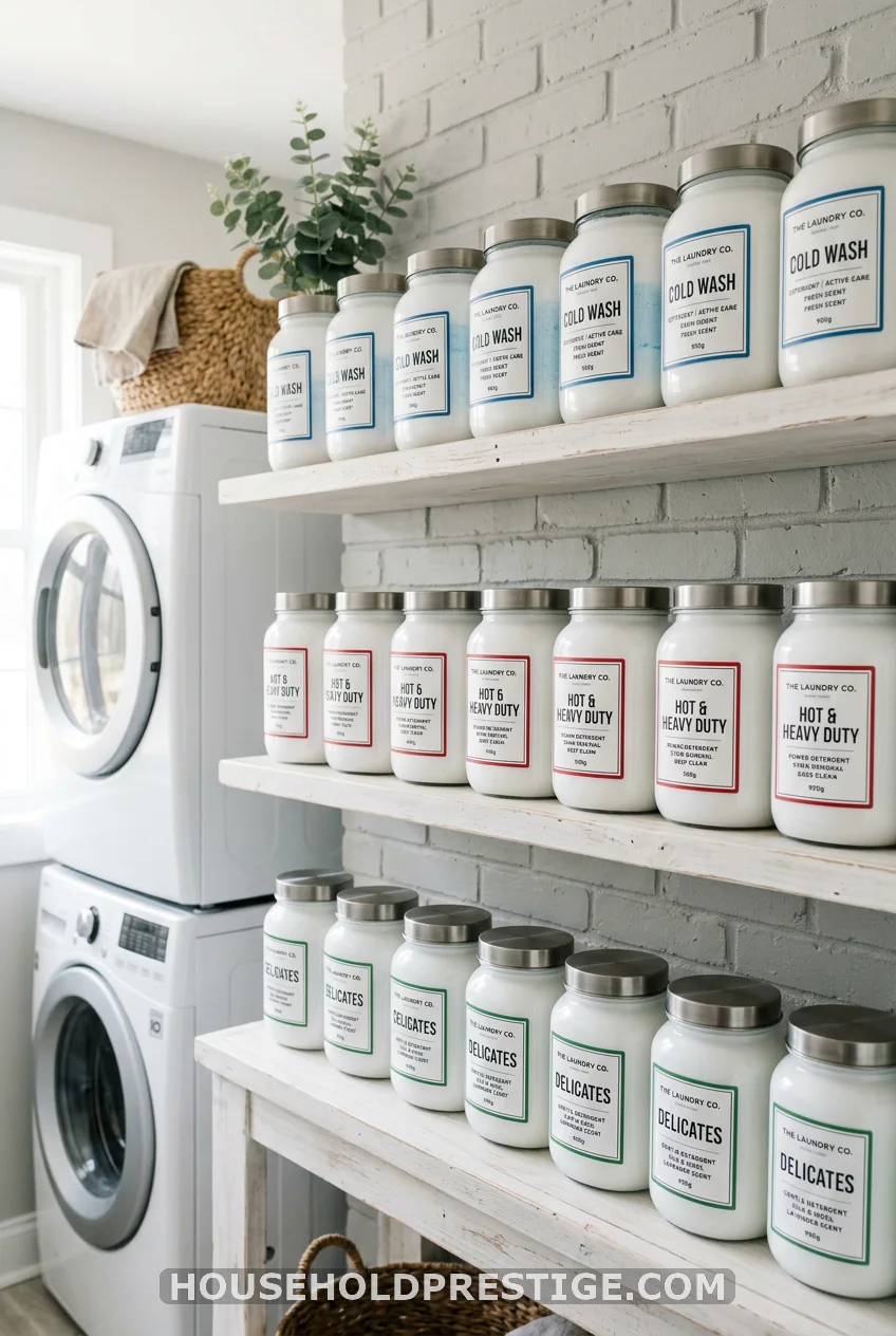 Color-Code by Detergent Type