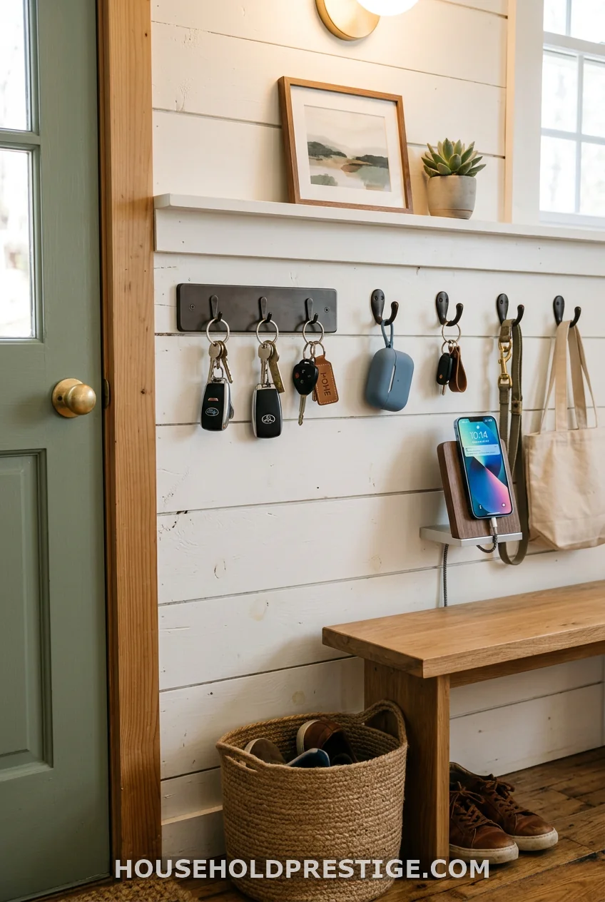 Magnetic Charging Strip at the Drop Zone