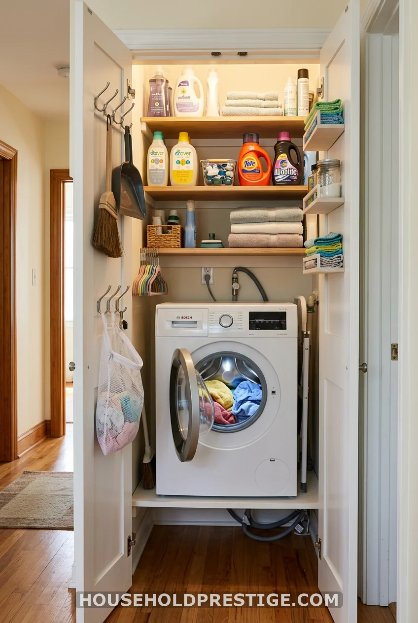 Consider a Washer-Dryer Combo for Closet-Size Rooms