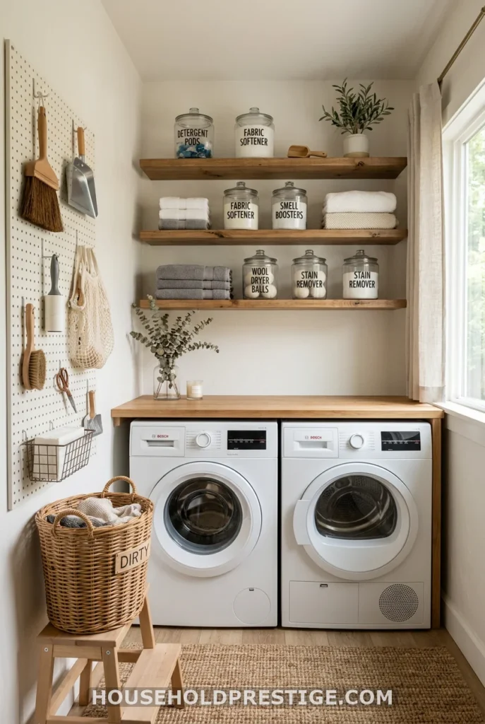 21 Space-Saving DIY Laundry Room Organization Ideas